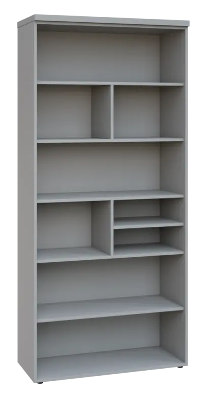 SIN 6 - 10N kancelářská skříň, nika, 2170x1000x400, šedá SIN 6 - 10N kancelářská skříň, nika, 2170x1000x400, šedá